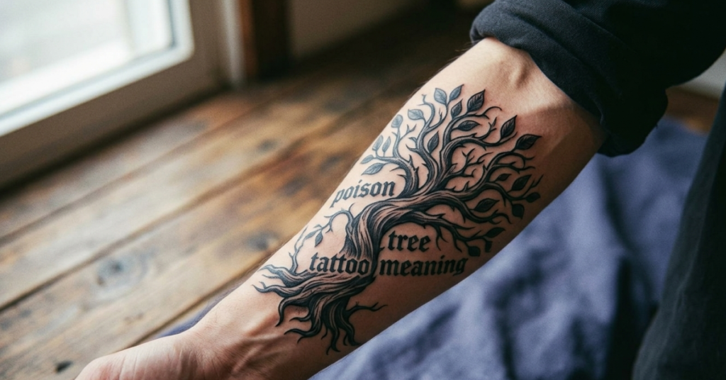 Poison Tree Tattoo Meaning: Symbolism Explained