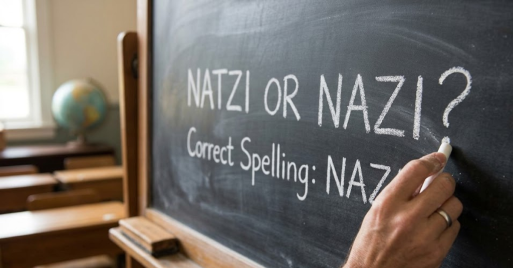 Nazi or Natzi: Understanding the Correct Spelling and Meaning
