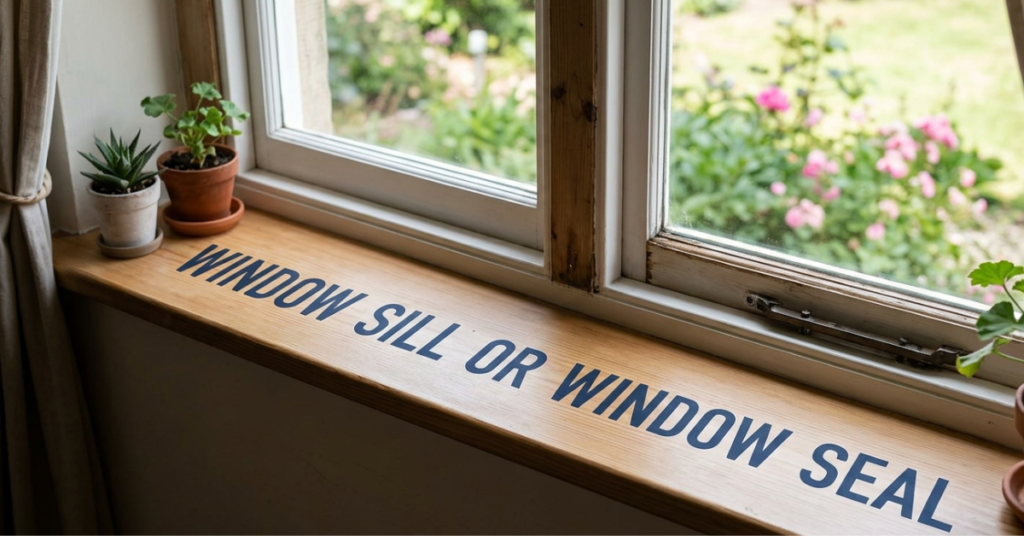 Window Sill or Window Seal: What’s the Difference?