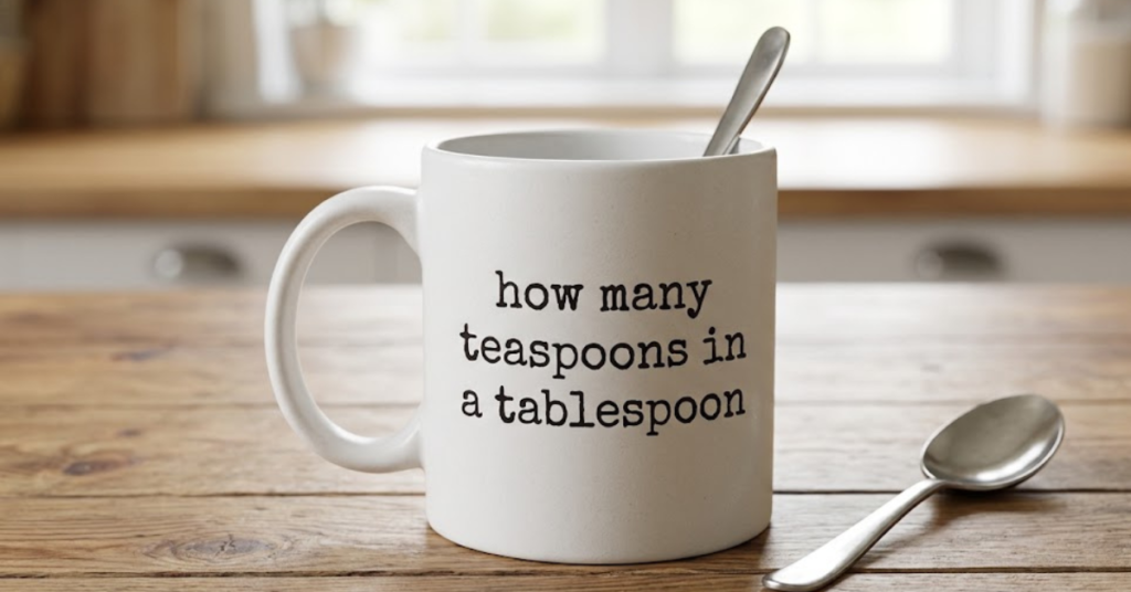 How Many Teaspoons in a Tablespoon?