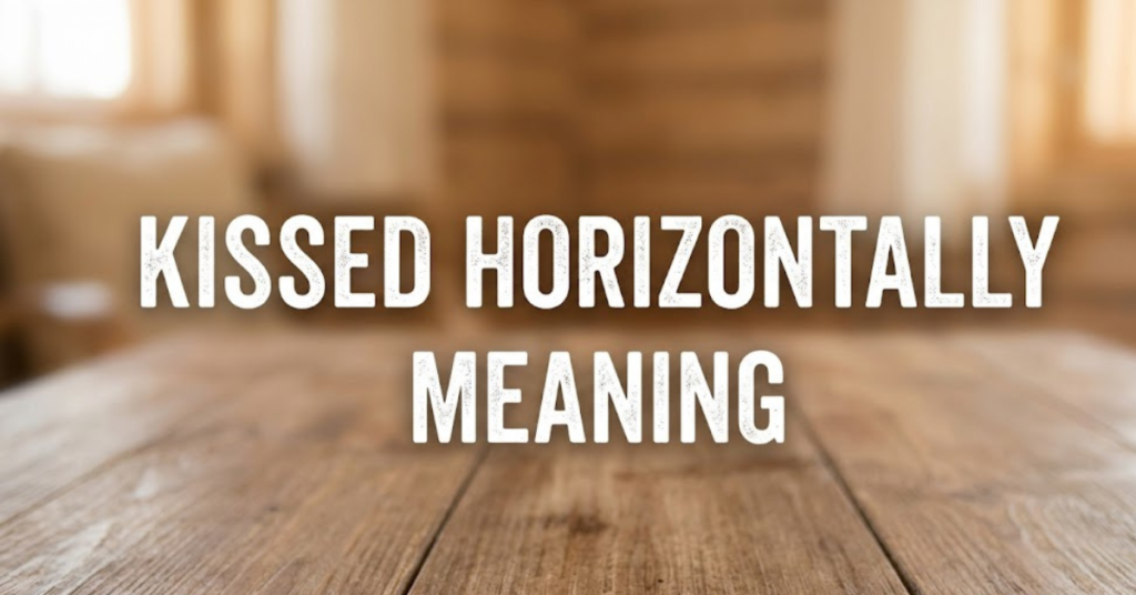 Kissed Horizontally Meaning: What Does It Really Mean?