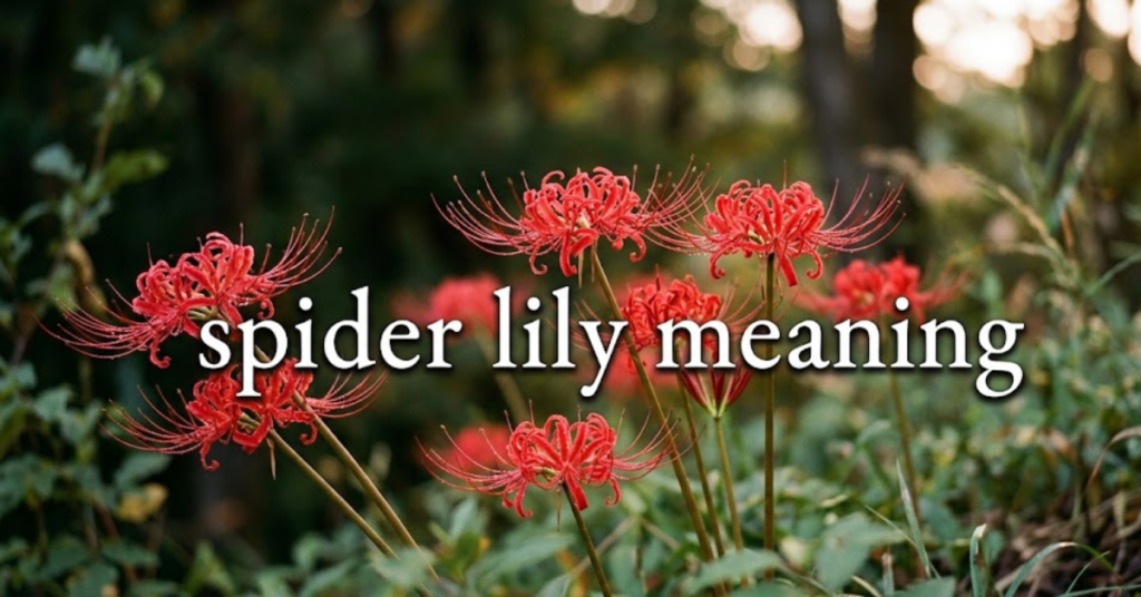 Spider Lily Meaning: Symbolism, Colors & Cultural Insights