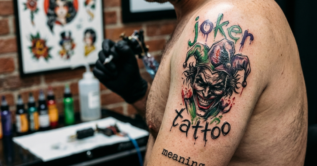 Joker Tattoo Meaning: Symbolism, Psychology & Hidden Messages