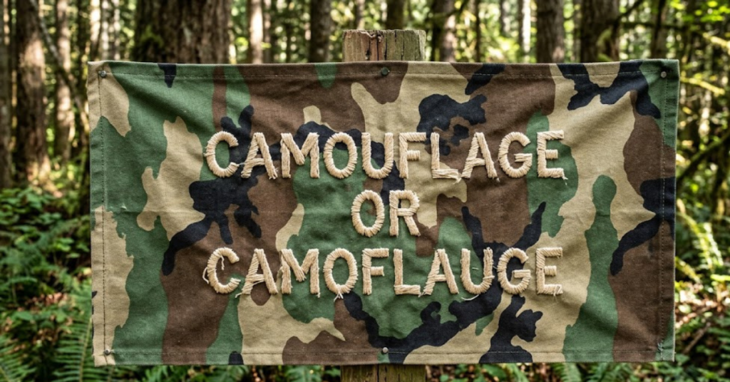 Camouflage or Camoflauge: What It Means and How It’s Used
