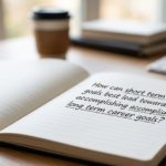 How Can Short Term Goals Best Lead Towards Accomplishing Long Term Career Goals?