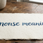 Nonse Meaning: Understanding the Word and Its Real Usage