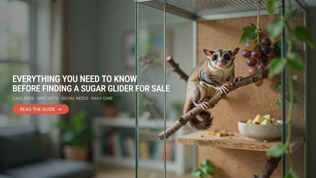 Animal Sugar Glider for Sale